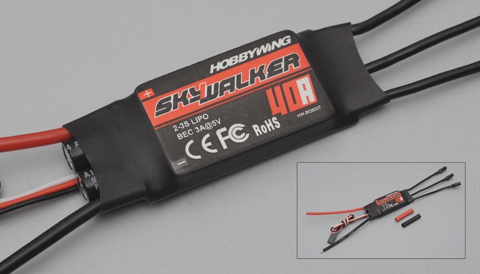 HOBBYWING SKYWALKER 40A ESC's