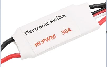 30A 1-6s Electronic Switch PWM 3.7-27V Input