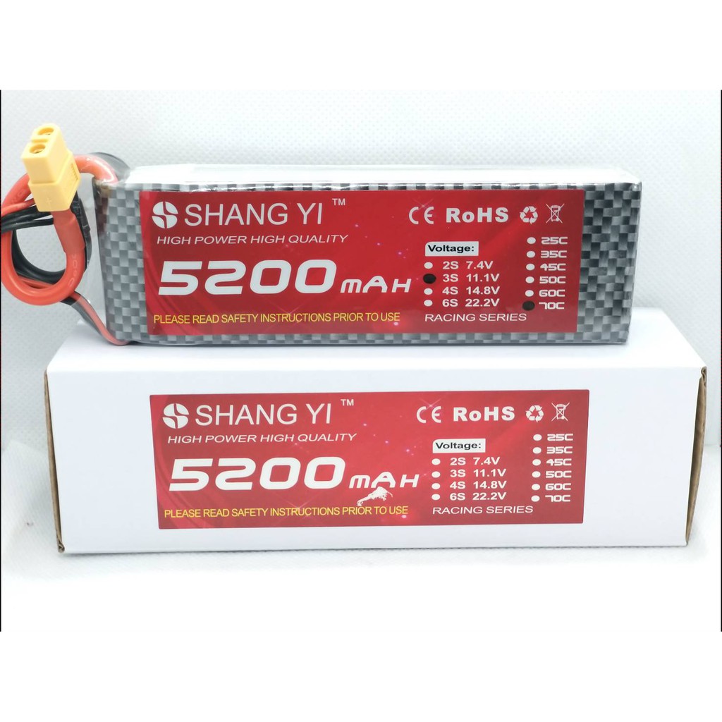 SHANG YI 5200mAH 3S LIPO BATTERY