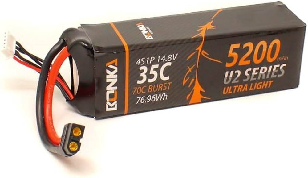 BONKA 5200mAH 4S 35C Lithium Polymer Battery 