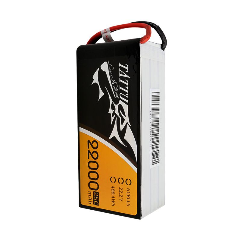 TATTU 22000mAH 6S 25C 22.2V Lipo Battery 