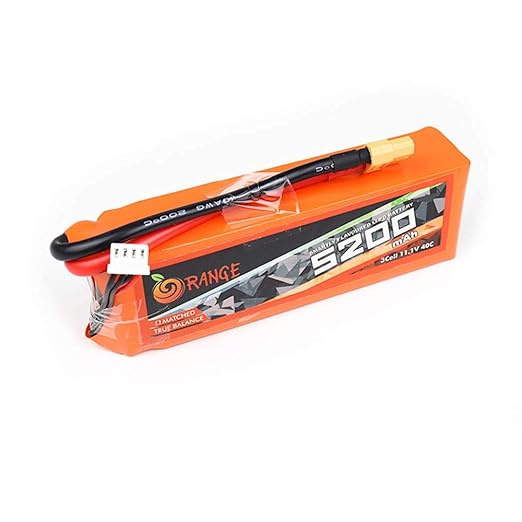 ORANGE 5200mAH 3S Lithium polymer battery