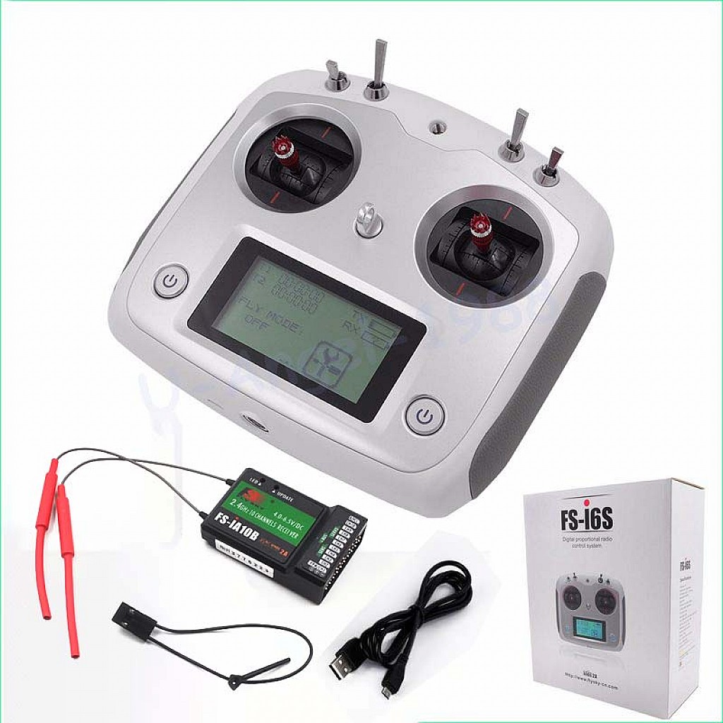 FLYSKY I6S TRANSMITTER WITH IA10B RECIEVER